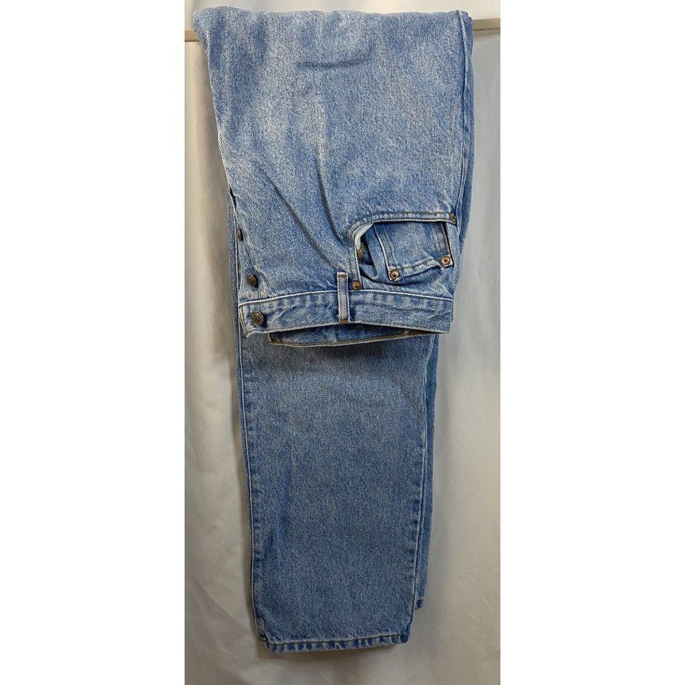 Moda Int'l Womens Sz 16 The London Jean Button Fly 100% Cotton Jeans